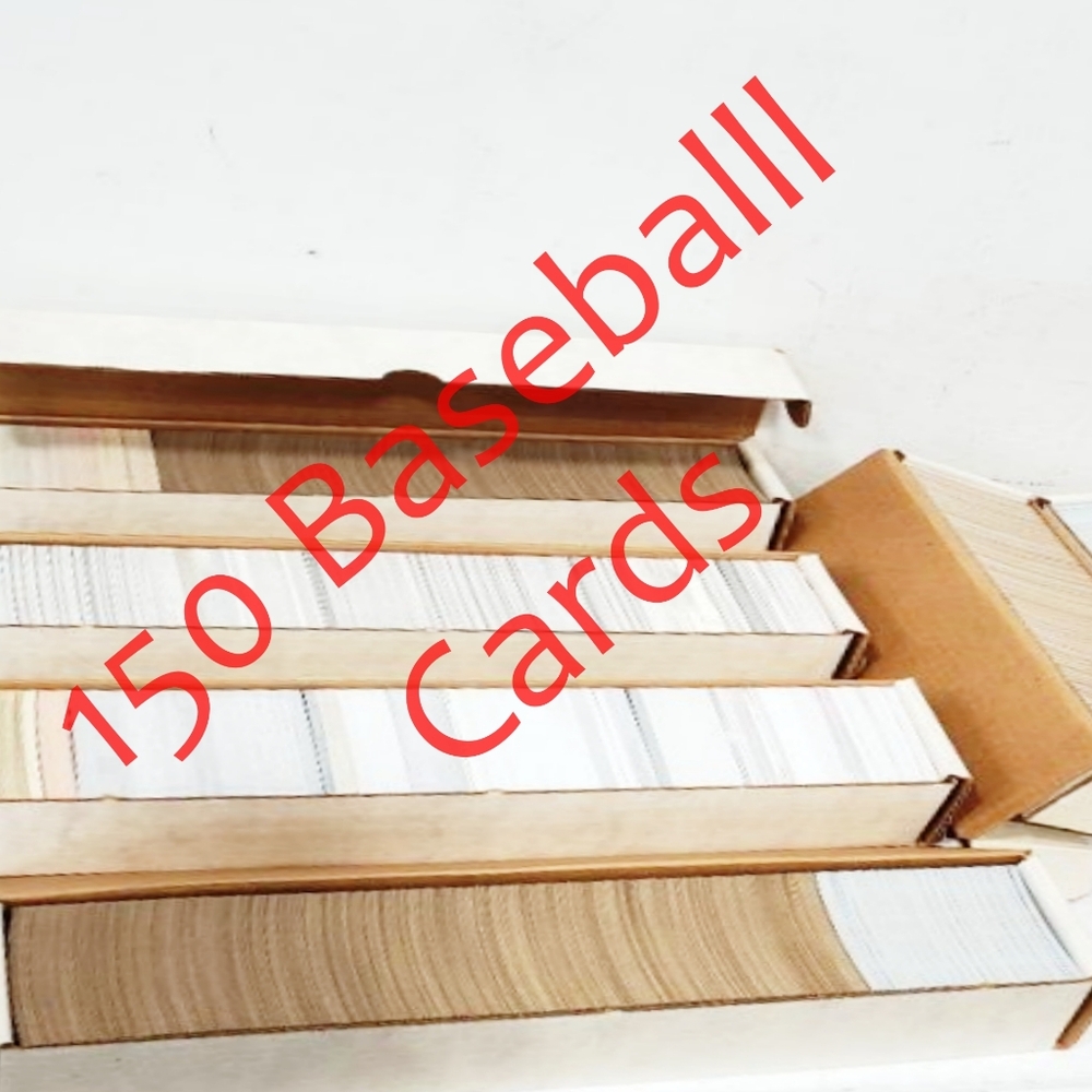 Baseball Cards Lot Box Set